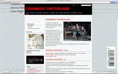 STEAMBOAT SWITZERLAND, das Schweizer «Hammond Avantcore Trio» mit  Lucas Niggli, Dominik Blum und Marino Pliakas