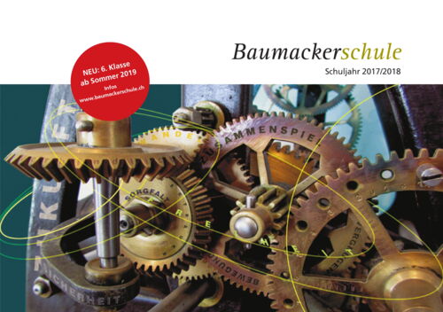 Jahresbericht 2017/18 der Baumackerschule in Zürich Oerlikon.