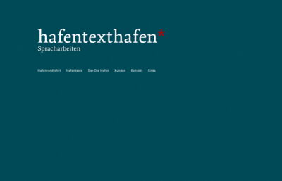 Texthafen - Spracharbeiten, Ghostwriting,  Textkonzepte, Überssetzungen... (Ruth Hafen)